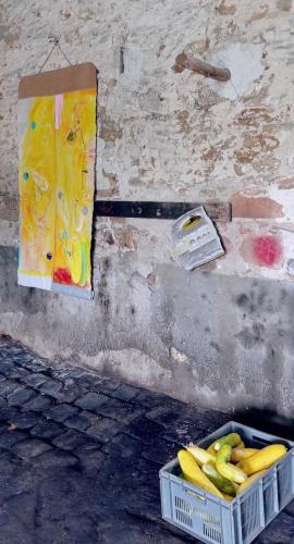 Le Gros Cornichon Jaune & Le Sac Calibreur