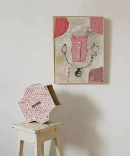 La Amistad with the Rosa mosaic vase 